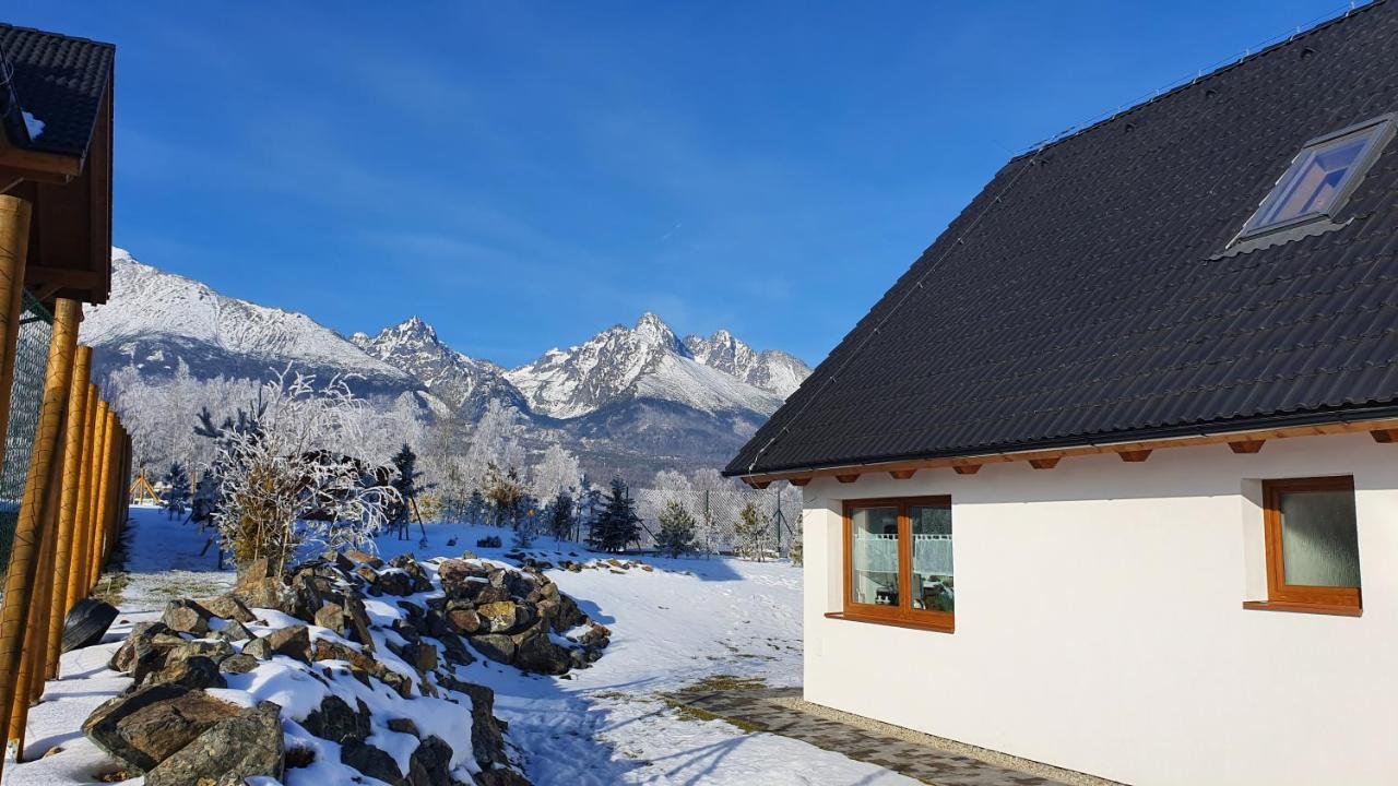 Vila Lesna House With A Garden 2 Minutes From The Center Of The Tatras Nova Lesna Ngoại thất bức ảnh