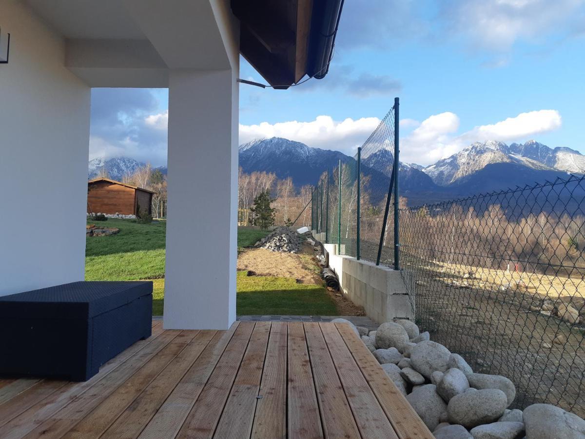Vila Lesna House With A Garden 2 Minutes From The Center Of The Tatras Nova Lesna Ngoại thất bức ảnh